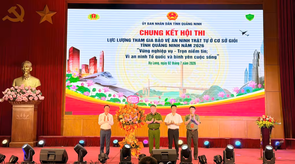 Dấu ấn từ vòng chung kết Hội thi lực lượng bảo vệ ANTT cơ sở tỉnh Quảng Ninh 2026