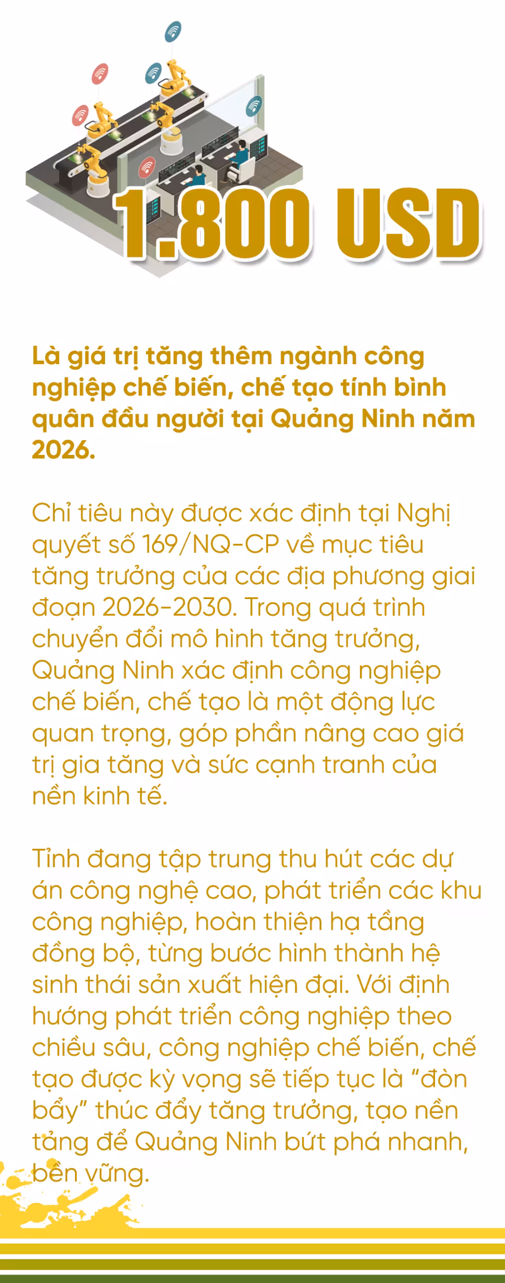 Đột phá giá trị gia tăng ngành công nghiệp chế biến, chế tạo tại Quảng Ninh