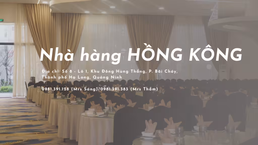 Mặt tiền nhà hàng Hồng Kông lung linh về đêm tại thành phố biển Hạ Long