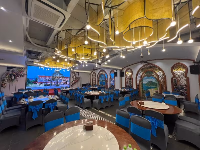 Hệ thống phòng VIP sang trọng phục vụ các bữa tiệc tại Trang Gia Viên